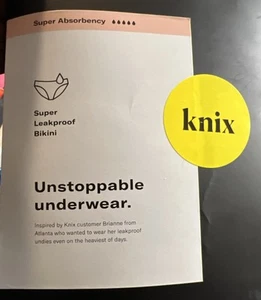 KNIX Super Leakproof Bikini - Period Underwear for Women - Picture 1 of 4