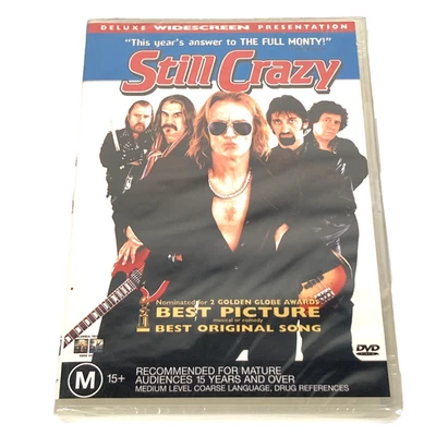 Still Crazy DVD (1999) PAL Region 4 Deluxe Widescreen - Brand New & Sealed - Image 1 of 4