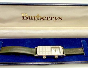 Camiseta sin mangas vintage para mujer Burberry BU4750 2 en 1 doble esfera estilo reverso en muy buena condición - Imagen 1 de 17