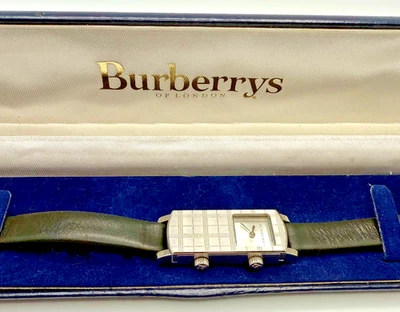 Women's Vintage Burberry BU4750 2-in-1 Dual Dial Reverso Style Tank VGC - Image 1 of 4