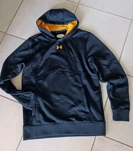 Under Armour Coldgear Men's Size Small Black Pullover Hoodie, Sweatshirt - Bild 1 von 4