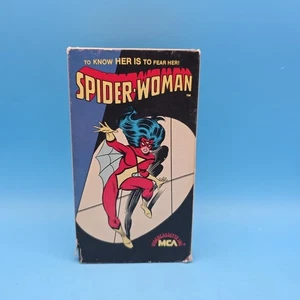 Vintage 1982 Spider Woman VHS Very Rare Fast Shipping  - Picture 1 of 3
