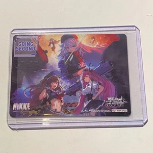 Going Second - Promo - Nikke Goddess of Victory - Weiss Schwarz - Trading Card  - Picture 1 of 1
