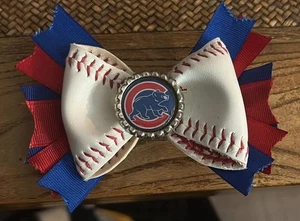 Chicago Cubs Haarschleife - Bild 1 von 2