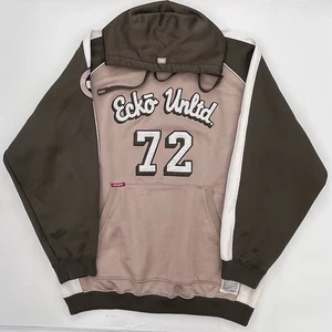 Vintage Y2K Ecko Unlimited Fully Embroidered Patch Work Hoodie Size Men’s XL - Bild 1 von 9