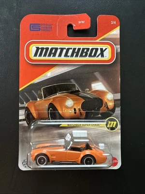 Matchbox 1965 Shelby Cobra 427 Super Chase Mainline 2025 Estuche K Foto 1 de 4