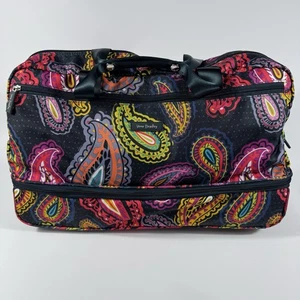 Vera Bradley Grand Traveler Reisetasche mit Rollen Handgepäck Koffer Twilight Paisley - Bild 1 von 19