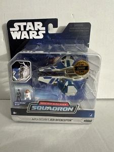 STAR WARS Micro Galaxy Squadron Aayla Secura's Jedi Interceptor 1 di 5000 CHASE - Foto 1 di 3