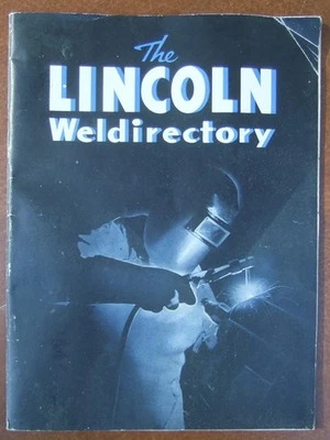1944 The Lincoln Weldirectory Catalog The Lincoln Electric Co. Cleveland, OH - Immagine 1 di 4