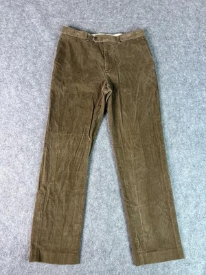 Lauren Ralph Lauren Pants Mens 32x32 Brown Corduroy Dress Straight Classic Fit - Image 1 of 4