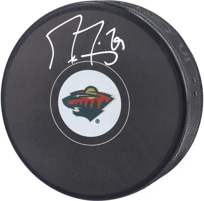 Marc-Andre Fleury Minnesota Wild Signed Hockey Puck - Image 1 of 3