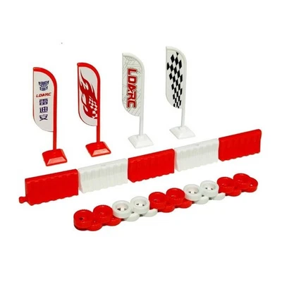 LDARC SK177 Road Barrier Field Fence Isolation pier for 1/64 1/58 RC Racing Car - Image 1 of 4