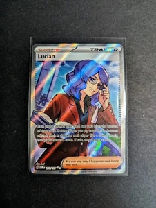 Lucian 208/167 Twilight Masquerade Full Art Trainer Rare NM Pokémon TCG - Picture 1 of 4
