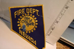 feueraufnäher stadt der funken feuerwehr nevada - Bild 1 von 1