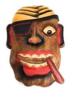 Pirate Head Wall Plaque 12" - Pirate Decor | #dpt525530 - Picture 1 of 1