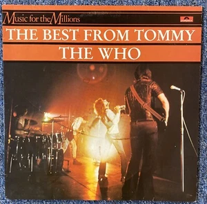 THE WHO"The Best From Tommy" !!NEAR MINT vinyl & IMPORT!!! Polydor#2482 588 - Picture 1 of 10