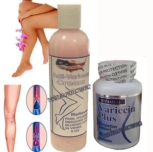 🔥 Wow 🔥 Anti Varicose Veins & Spider Veins Gel Cream Caps Safe And Effective - Picture 1 of 2