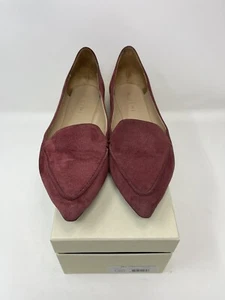 M. Gemi Stellato Sacchetto Wildleder spitz zulaufende Ballerinas Größe 8 US / 38,5 EUR - Chianti - Bild 1 von 7