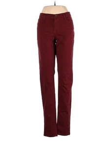 Junior's Angry Rabbit Skinny Jeans Size 30/11 Burgundy Stretch Pockets - Picture 1 of 4