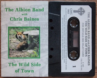 THE ALBION BAND - THE WILD SIDE OF TOWN (CELTIC CMC042) 1987 UK CASSETTE TAPE - Image 1 of 3