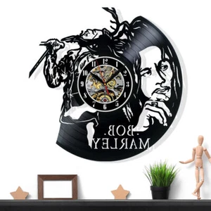 Bob Marley Record Wall Clock Gift Surprise Ideas Friends... - Picture 1 of 6