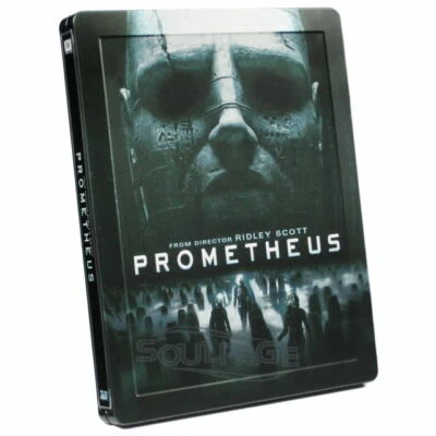 Prometheus (3D) [Steelbook] (ohne dt. Ton) [Blu-ray] NEU / sealed - Bild 1 von 2