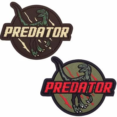 VAN OS 3D Rubber Patch Predator Aufnäher Abzeichen Dinosaurier Dino Airsoft Emblem