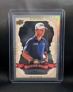 2024 Upper Deck Golf Honor Roll WILL ZALATORIS Rainbow Foil 81/250 #HR-44 - Picture 1 of 4