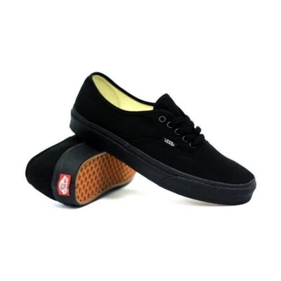 VANS SHOES AUTHENTIC BLACK BLACK NEW US Sizes Australian seller - image 1 of 3