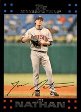 2007 Topps Red Back #179 Joe Nathan Minnesota Twins