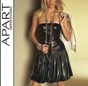 NEU WOW ! LANGE KETTE HALSKETTE GROSSE GOLDGLÄNZENDE KUGELN 150 cm APART *614348 - Bild 1 von 6