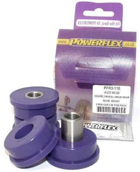 Powerflex Posizione Fascio Posteriore Bush PFR3-110 per Audi Cabriolet (1992-2000) - Immagine 1 di 4