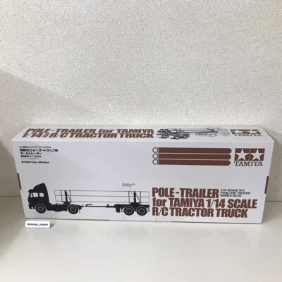 Japan NEW Tamiya 1/14 RC Pole Semi Trailer Kit TAM56310 - Image 1 of 3