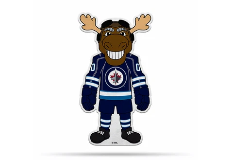 NEW WINNIPEG JETS PREMIUM MASCOT PENNANT FANION SHAPE CUT LICENSED Cover