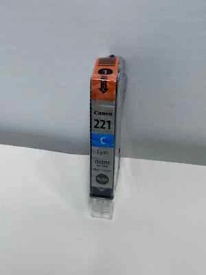 GENUINO Canon 221 Tanque de Tinta Cian (CLI-221C) NUEVO Foto 1 de 2