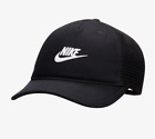Nike Rise Cap Structured Trucker Cap Mens Hat Black Multi Size Casual