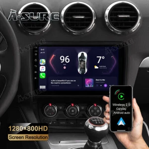 Audi TT 8J 9" Autoradio Android 13 GPS 2GB+32GB Navi Wireless Carplay Bose - Bild 1 von 12