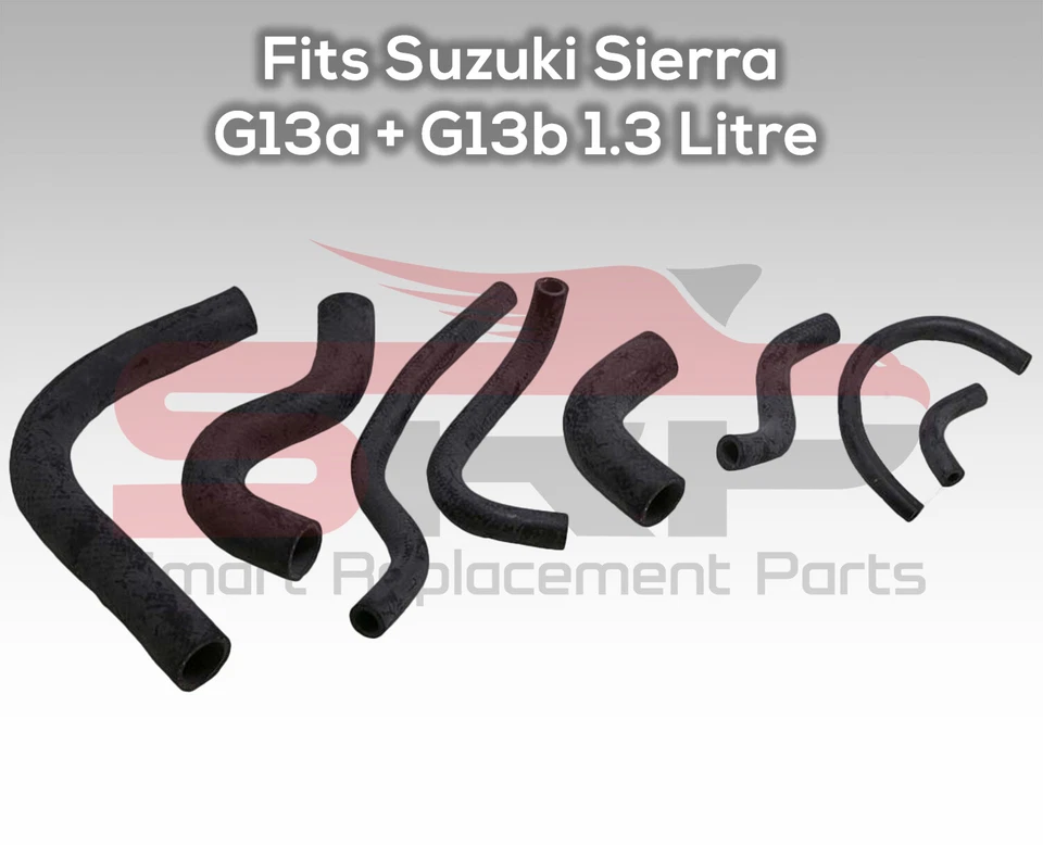 Cooling Hose Kit Suits Suzuki Sierra 1.3 L G13A-G13B 8 Pcs Radiator Hose Kit - image 1 of 1