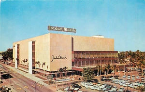 MIAMI, FLORIDA - JORDAN MARSH DEPARTMENT STORE - VINTAGE POSTCARD VIEW - Picture 1 of 2