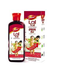 Dabur Lal Tail: aceite de masaje ayurvédico para bebés - 100 ml (paquete de 1)