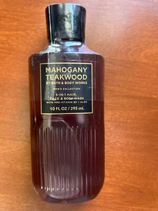 Bath & Body Works Mahagoni Teakholz NEU/versiegelt 3 in 1: 10 Oz. - Bild 1 von 3