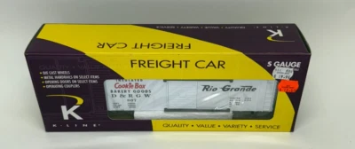 K Line Rio Grande Boxcar American Flyer S Gauge K511-008 Brand New  - Image 1 of 3