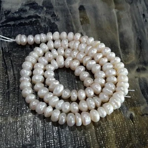 Nat Cultured Freshwater Pearl, 5.5-6.5x4-5mm, Approx 80 pcFree Post Oz Seller - Picture 1 of 4