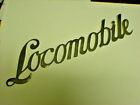 Locomobile Radiator SCRIPT 1899 - 1929 Brass Emblem 