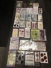 Clear stamp bundle 30+ sets 100's cardmaking Papermania Habico DoCrafts Clings