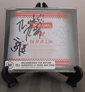 Bodyjar-Is It A Lie-Hand Signed CD single-Drumstik Hand Signed Ross Hetherington - Picture 1 of 13