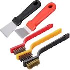 5pcs Heavy Duty Wire Brush Set Stainless Steel Scratch Brush   Rust Removal