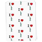'I Love New York' Gift Wrap / Wrapping Paper / Gift Tags (GI032442)
