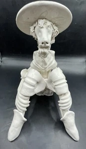 Vintage Don Quijote Spaghetti Skulptur von Roberto Nischli - Bild 1 von 17