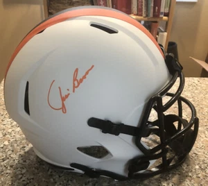 Jim Brown Signed Cleveland Browns Lunar Speed Full Size Football Helmet With COA - Picture 1 of 3